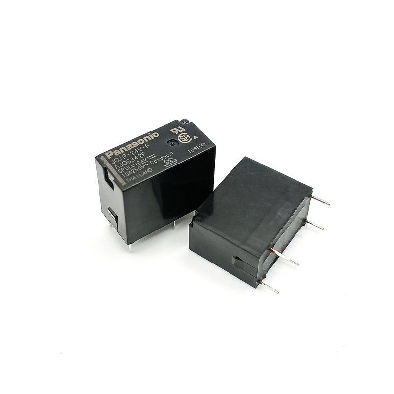 

Реле Panasonic серії JQ1P, 5-контактне, 10А: Доступний у версіях 12В, 24В та 5В 5V