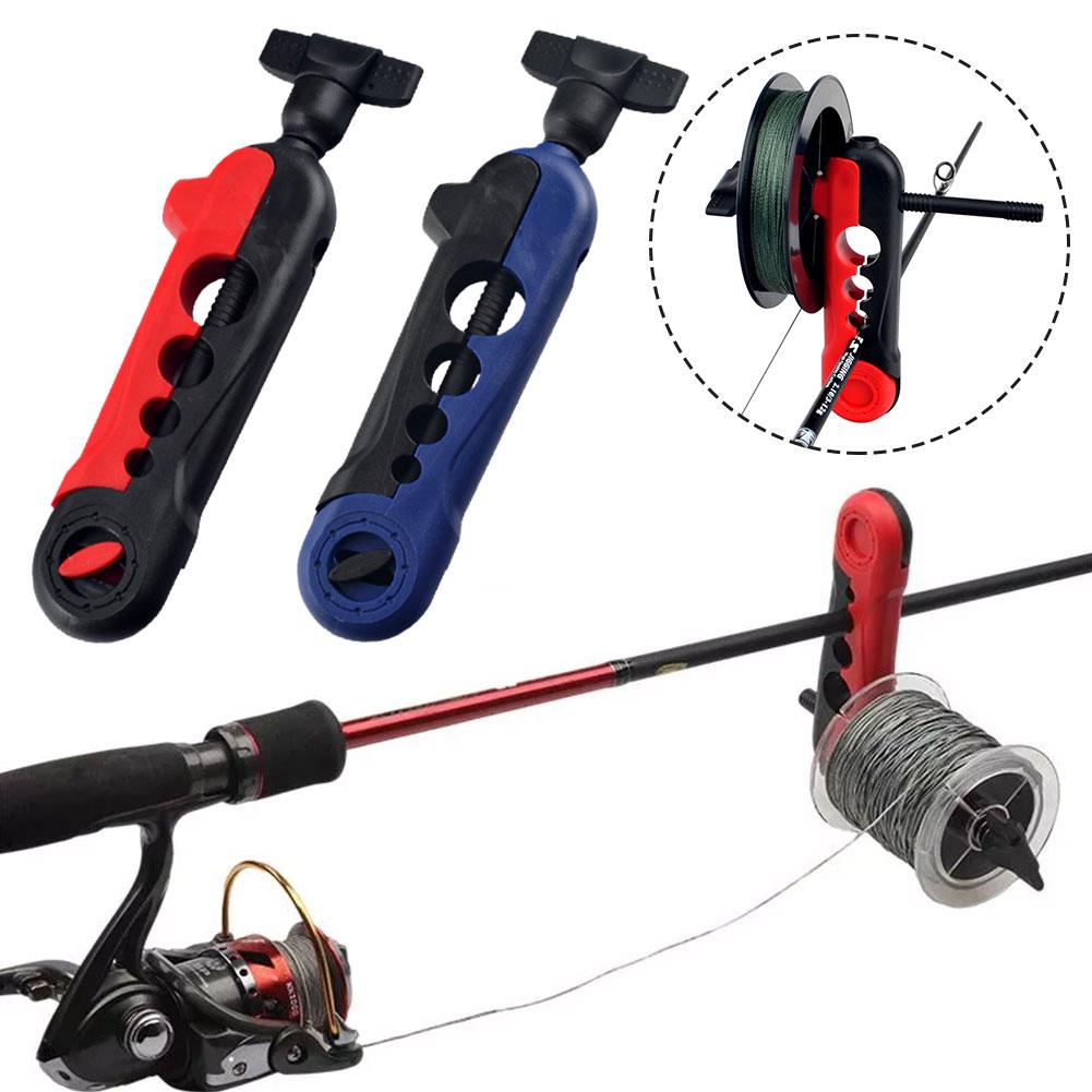 Fishing Rod Line Winder Convenient Line Clamp Fishing Line For Various Coil Sizes Line Winder Spinning Baitcasting Tools