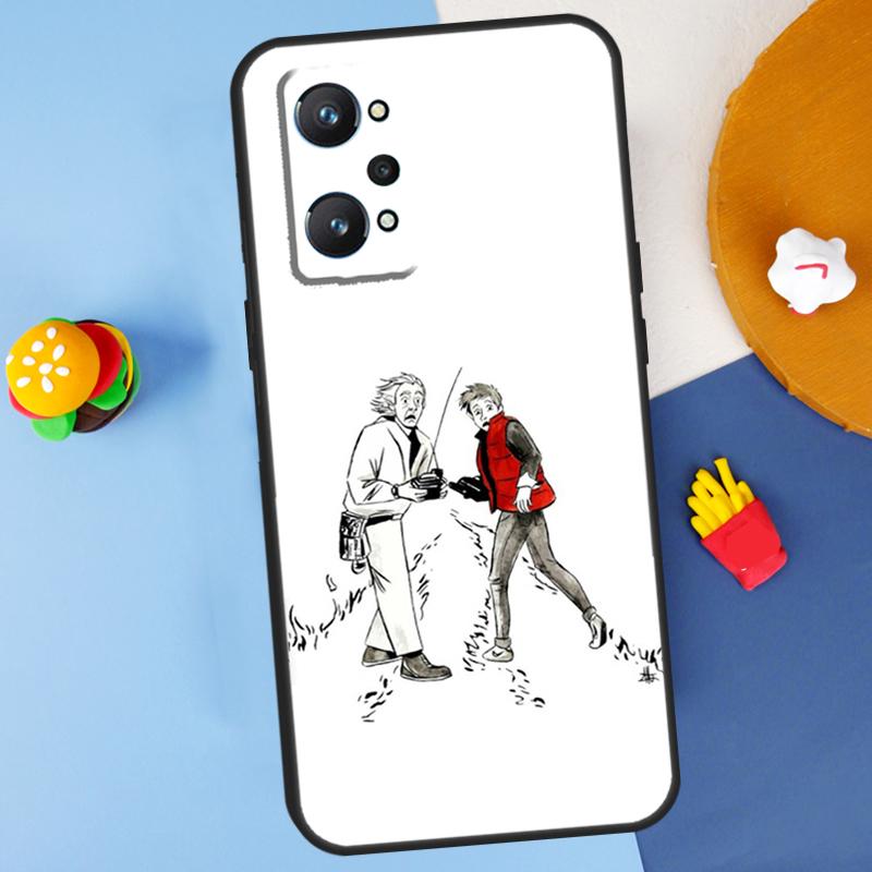 Back To The Future For Realme 14 13 12 10 11 Pro Plus GT 6 6T 5 GT7 Pro C55 C51 C21Y C25S C67 C75 C53 C61 Case