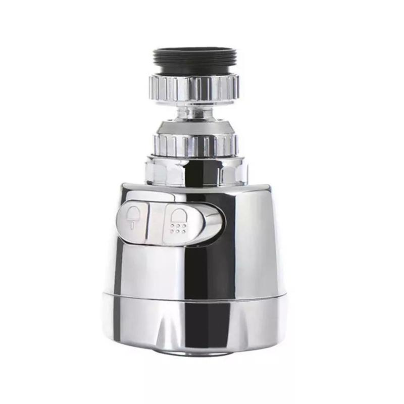 Rotatable Kitchen Filter Faucet Spray Head Tap Swivelable Anti Splash Faucet Extender Filter Nozzle Bathroom Faucet Aerator