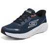 Skechers Go Run Now Comfortable Soft Low Top Running Shoes Men Sneaker Navy-Blue 220392-NVY