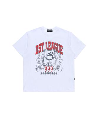 Deogdaibeu Dst League Shield Logo T-Shirt White