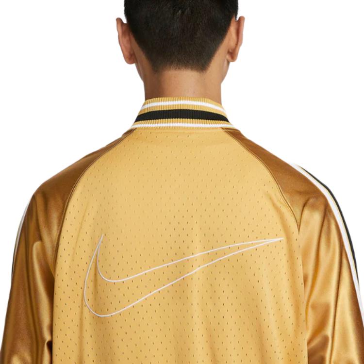 Nike Jacken Herren Weizen Gold Baseballkragen Moderat Andere DX0348-725