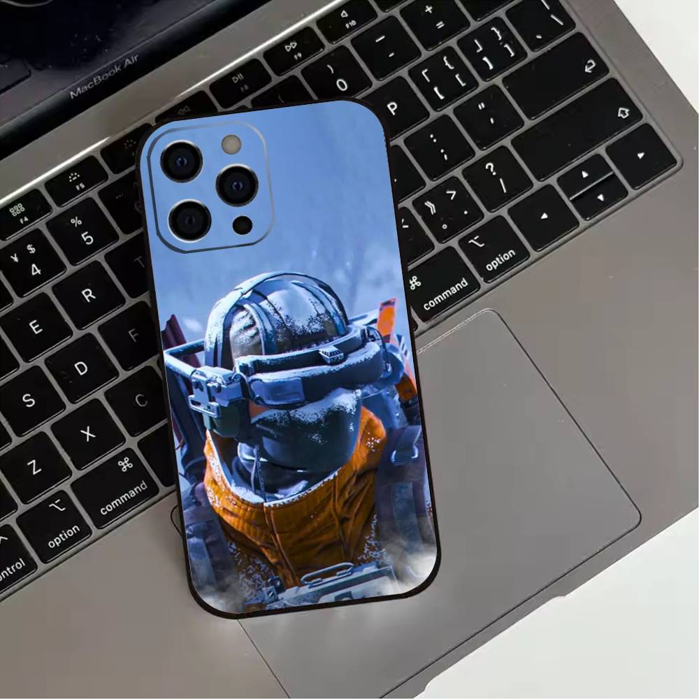 H-HOT GAME A-ARC Raiders Phone Case For iPhone 17,16,15,14,13,12,11 Plus,Pro Max,XS,Soft Silicone Black Cover