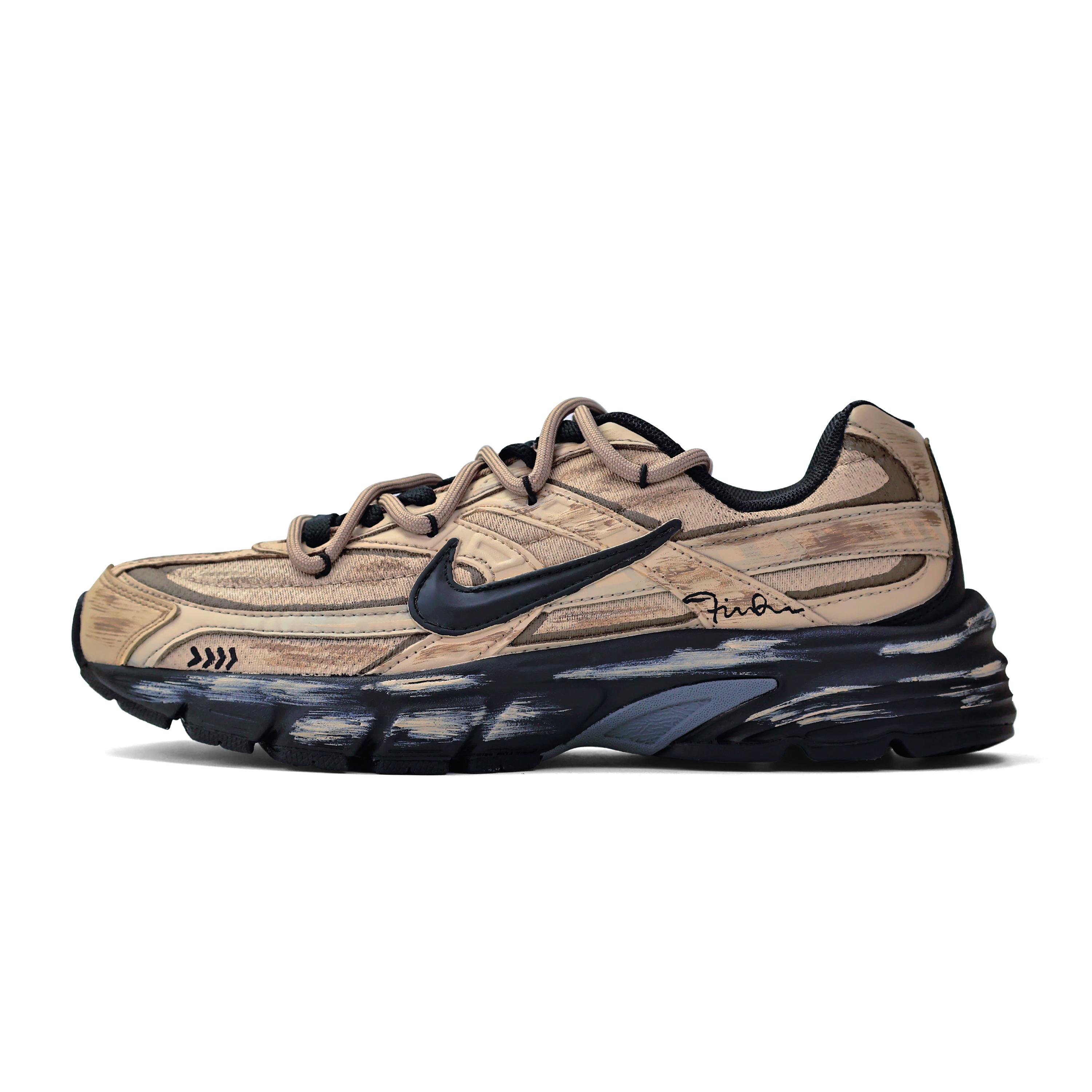 

Nike Initiator Abrasion Resistant Abrasion Resistant Running Shoes Unisex Black Brown IB4595-001(Team962-) 36