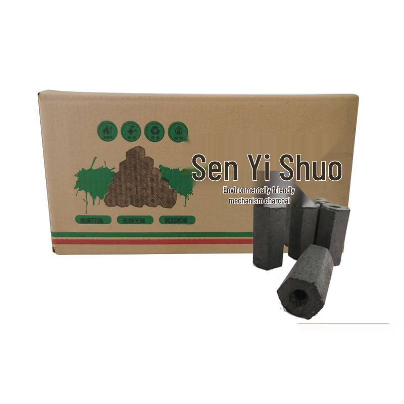 Zhishi Hexagonal BBQ Charcoal Briquettes 10kg