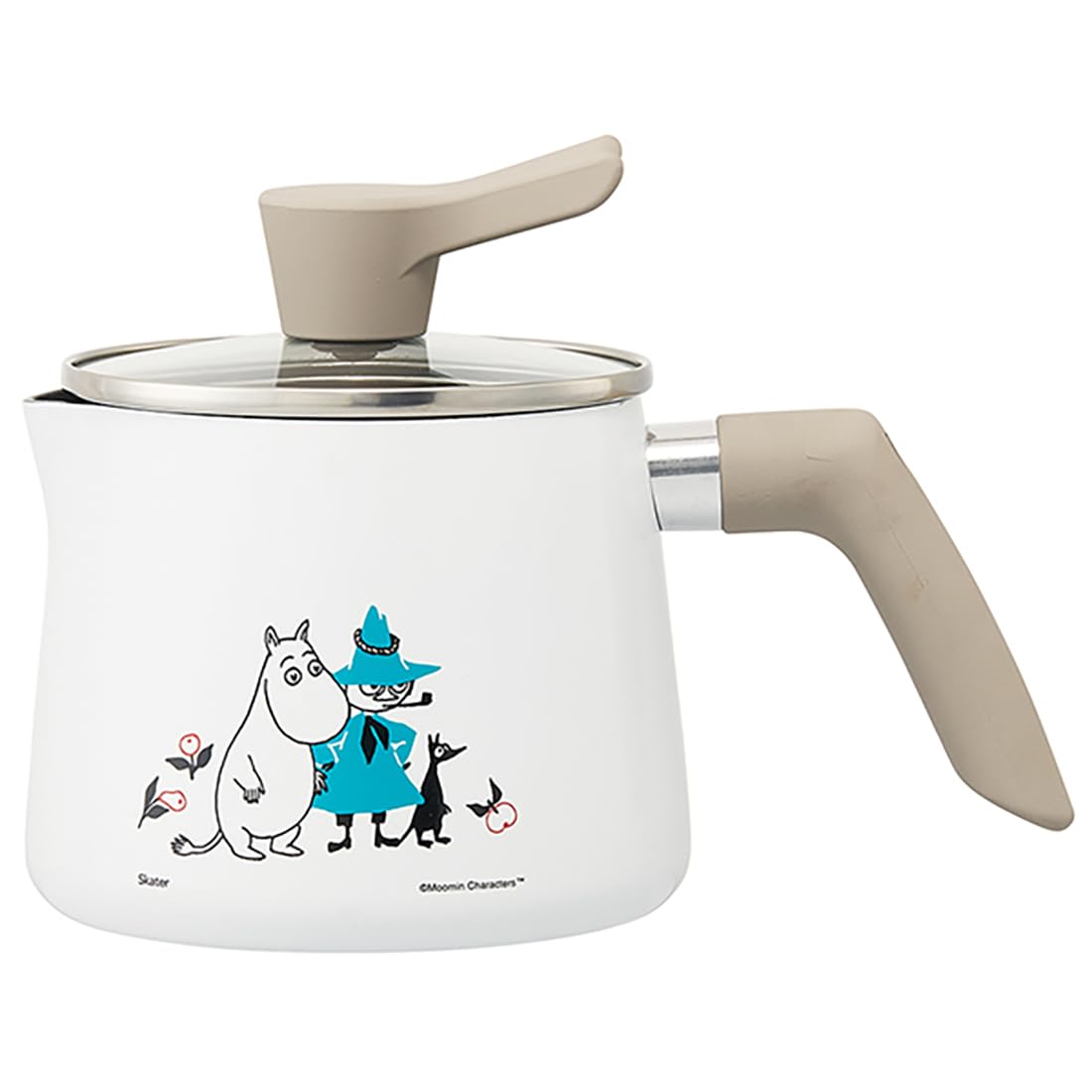 

Skater for Gas Rice Milk Deep Moomin Multi-Pot, 1.3L, Stoves, 7-in-1 All-Purpose Pot, Cooker, Pan, Fryer, Saucepan, Design, ANMP1-A
