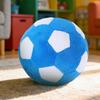 Soft Squeaky Plush Dog Toy Ball Interactive Soccer Game for Puppies Cats, Durable Safe Indoor Outdoor Play for Aggressive Chewer