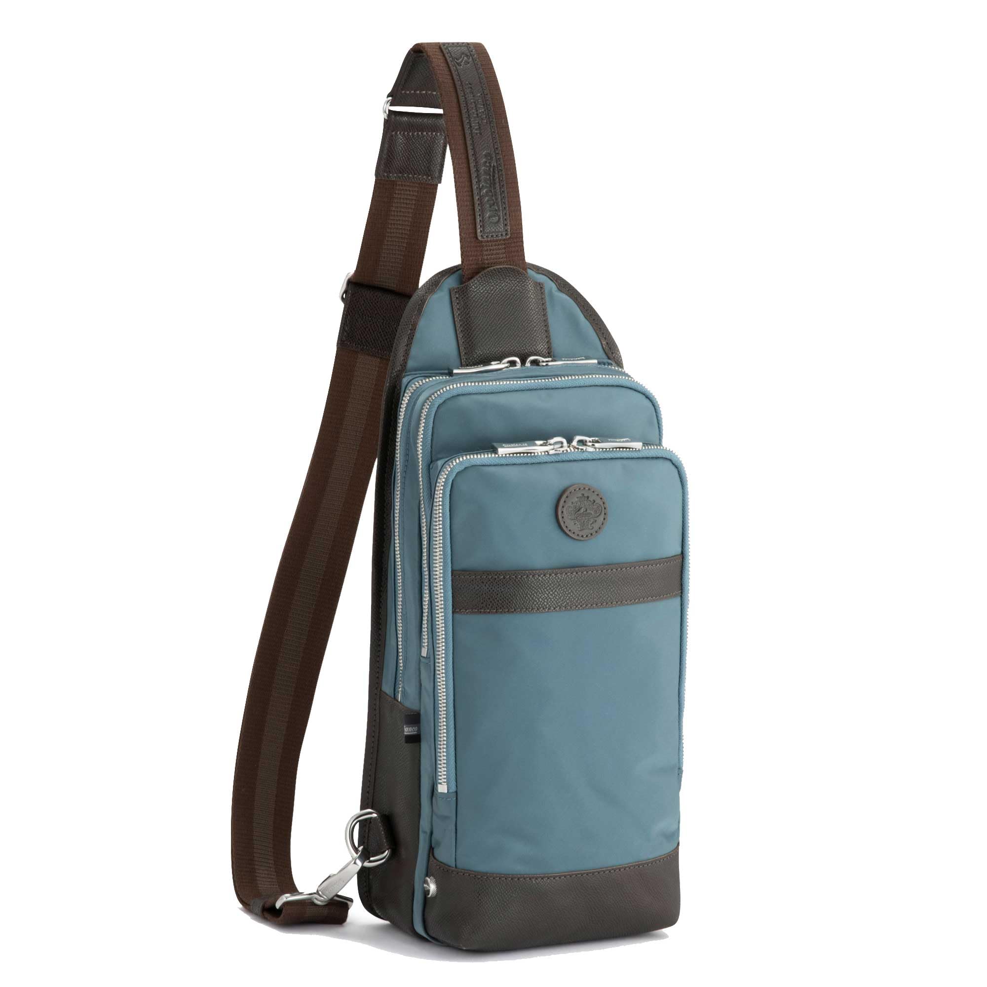 

Body Bag 5L 660g One Shoulder Sea Blue [Orobianco] [Genuine] Men s SOLO TE No.92959 море синього кольору