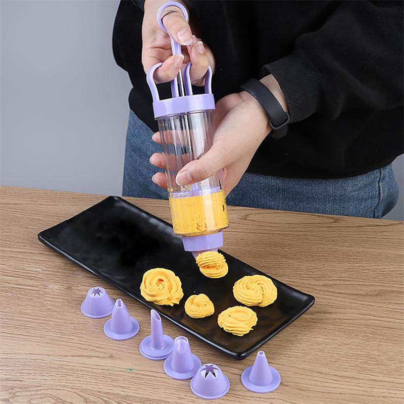 Clay Extruder Gun Fondant Extruder With 20 Tips Sugar Paste Extruder Cake Decor Tools Set