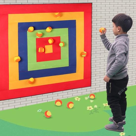 Replacement Sticky Balls for Toss and Catch Sports Game Hook and Loop Balls Kids Playing Ball for Home Park Travel And Fun Gift