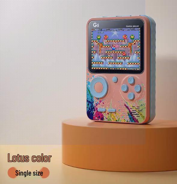 

Портативная игровая консоль G5 2024: Новый Xiaobawang Ретро ТВ-уровень Тетрис и Марио Ностальгия. 2.4-inch (1m AV cable)
