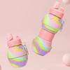 Silicone Silicone Folding Cups With Carabiner Portable Water Bottle Sport Water Bottle  Children