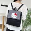 Hello Kitty College Backpack With Oxford Cloth Material For School And Commute
