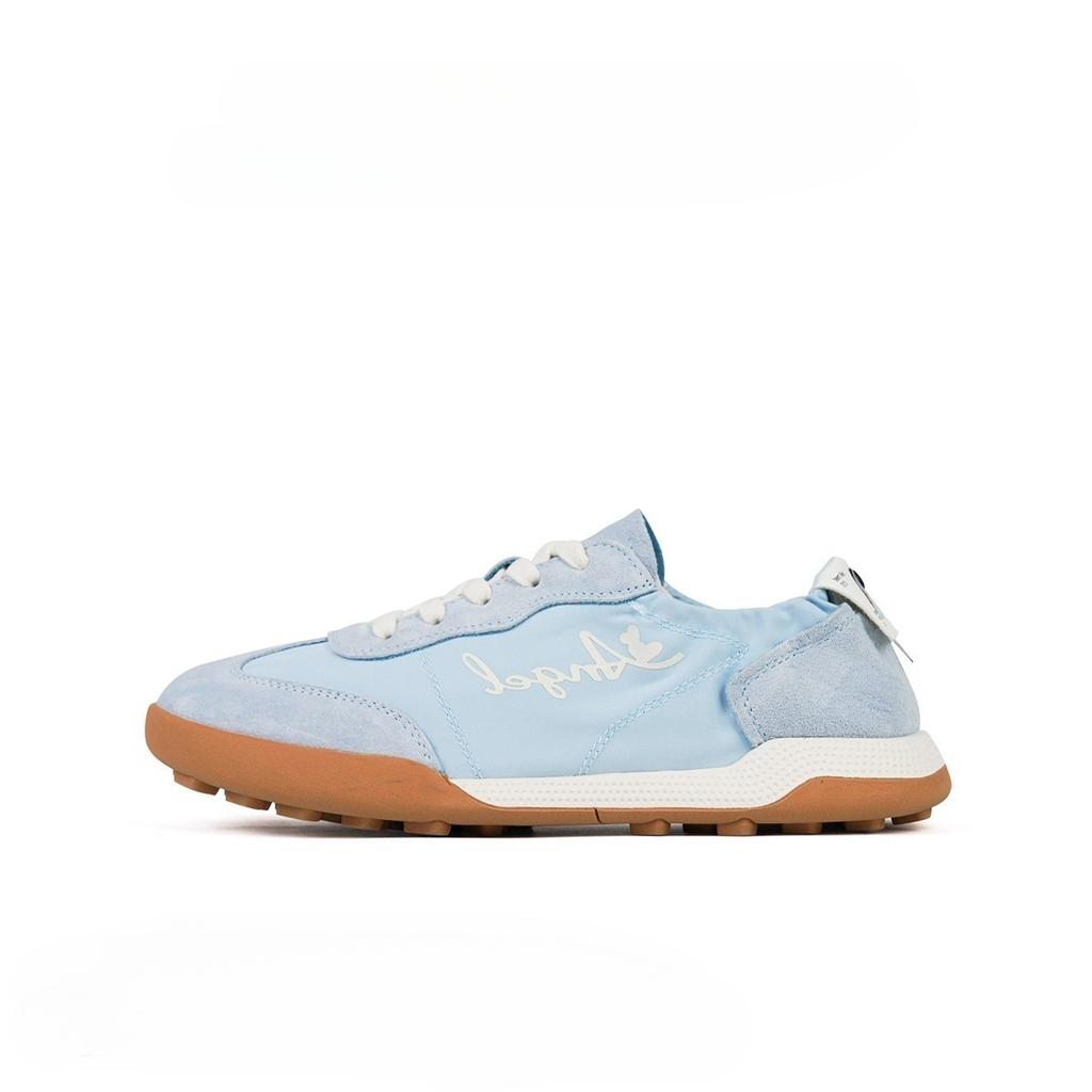 Ballet shallow mouth series German training shoes women's spring light white shoes casual Forrest Gump sports shoes Hong Kong style women's shoes