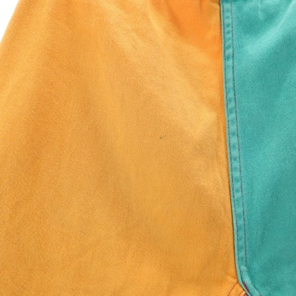 Gramicci Outdoor Shorts Green X Orange Climbing Men's Used