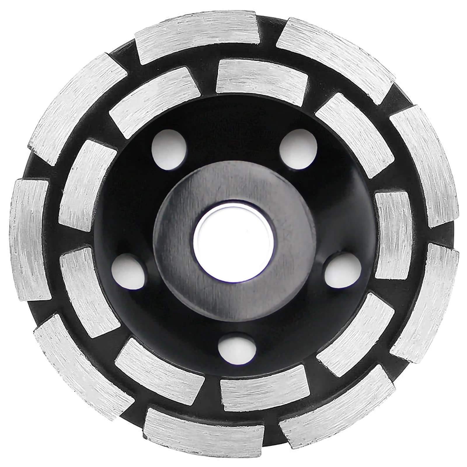 

GOOMAND Diamond Blade, 125mm, for Concrete Grinder Machines, Cup Sander, Double Grinding Surface, for Medium Finishing