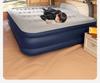 Inflatable Raised Air Mattress for Camping - Single/Double Portable Electric Flocking
