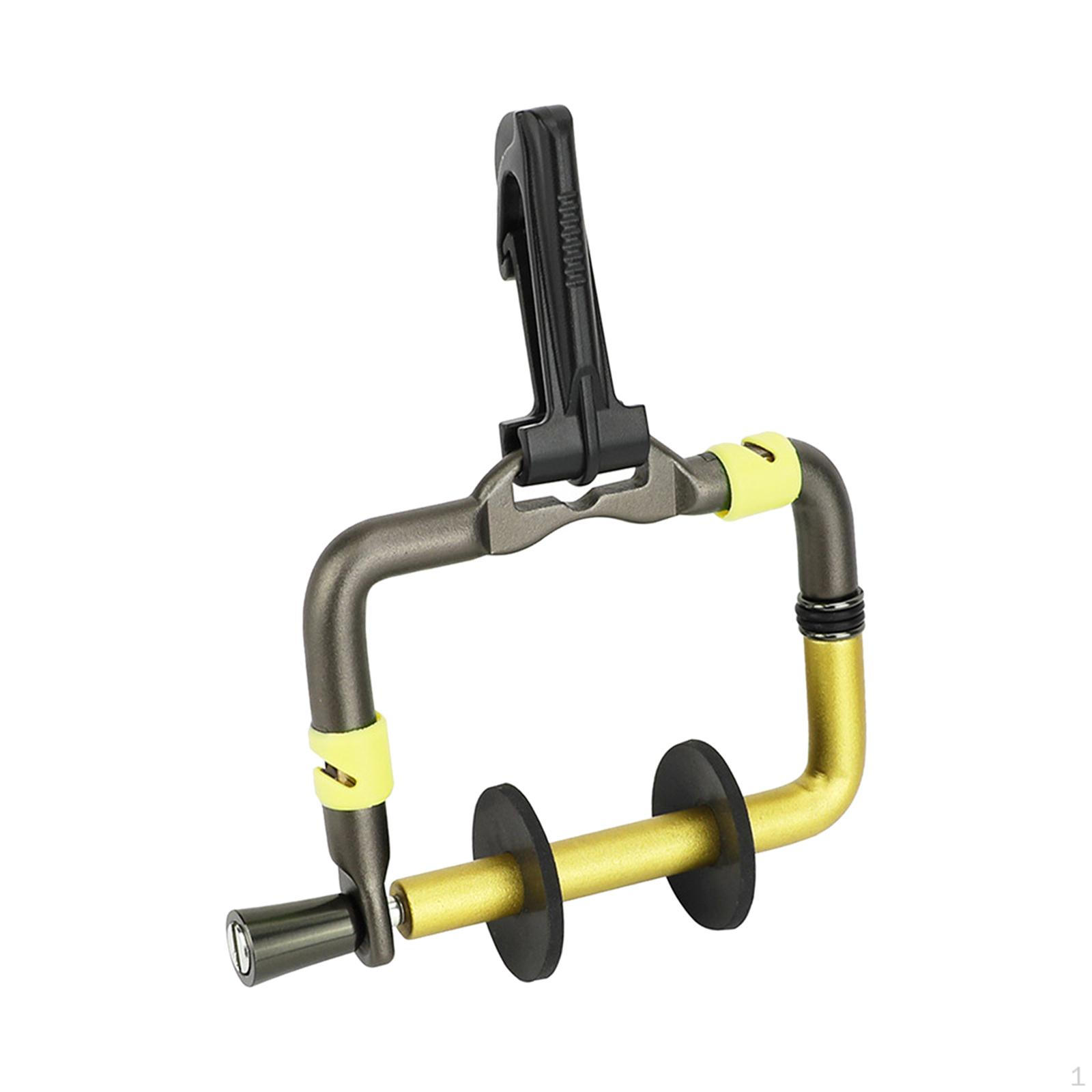 

Fly Fishing Holder Easy to Cut Line Accessories Easily Install Smooth Surface Lightweight жовтий