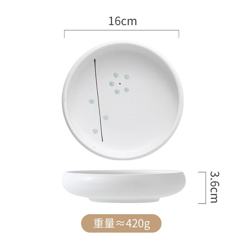 Japanese Ceramic Sushi Plate Dishes Creative Personality Tableware Snacks Cold Dish Bowl
