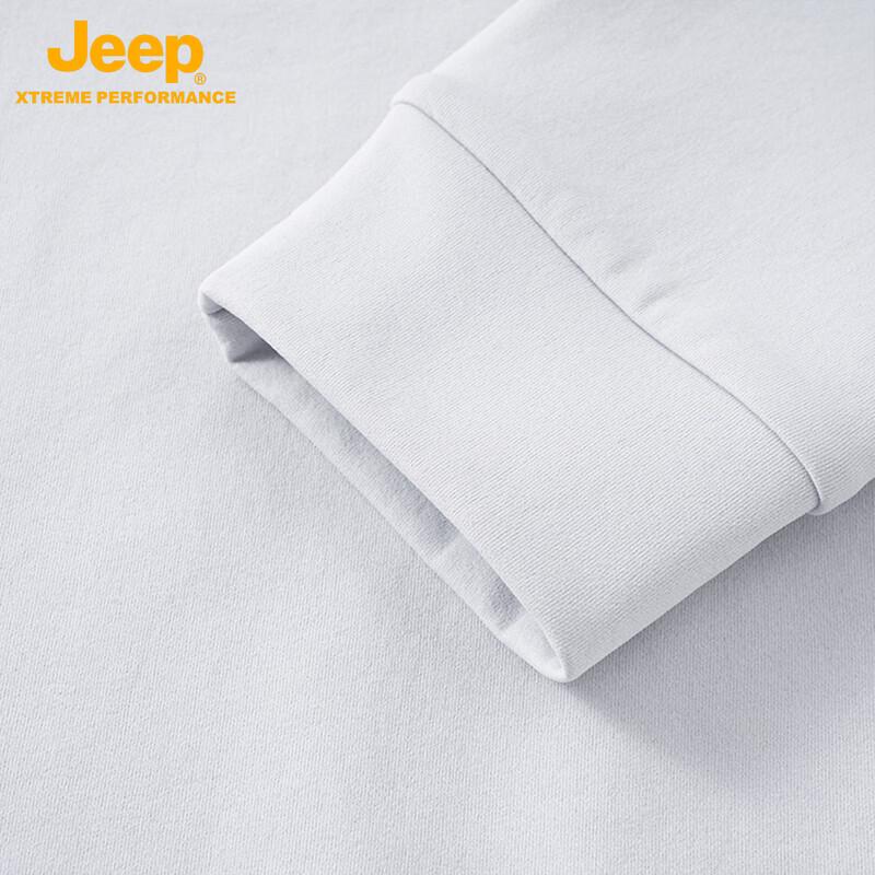 JEEP Men's Outdoor Half-Zip Stand Collar Sweatshirt