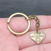 I Love Letter Tags Heart Keychain for Girls New Arrival Japanese Style Birthday Gift Korean Style Car Key Ring