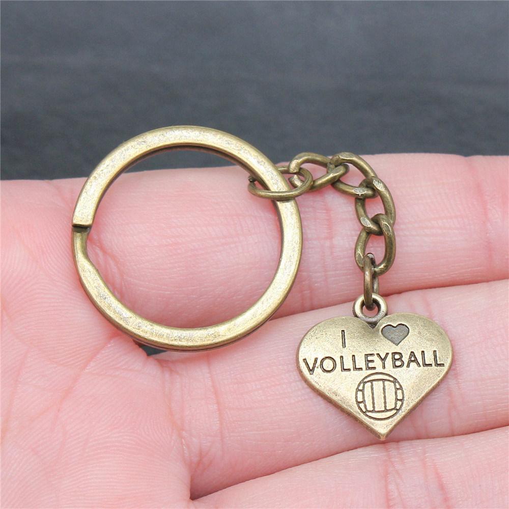 I Love Letter Tags Heart Keychain for Girls New Arrival Japanese Style Birthday Gift Korean Style Car Key Ring