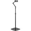 Floor Stand - AISENS - Adjustable - 3 Pivots - Black Color - 3-year Warranty