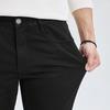 SEPTWOLVES Men's Autumn Black Slim-Fit Stretch Jeans