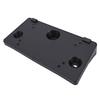 Front Bumper License Plate Frame with Screws LB5 17 85AA Plastic Replacement for     2020-2024 US Version