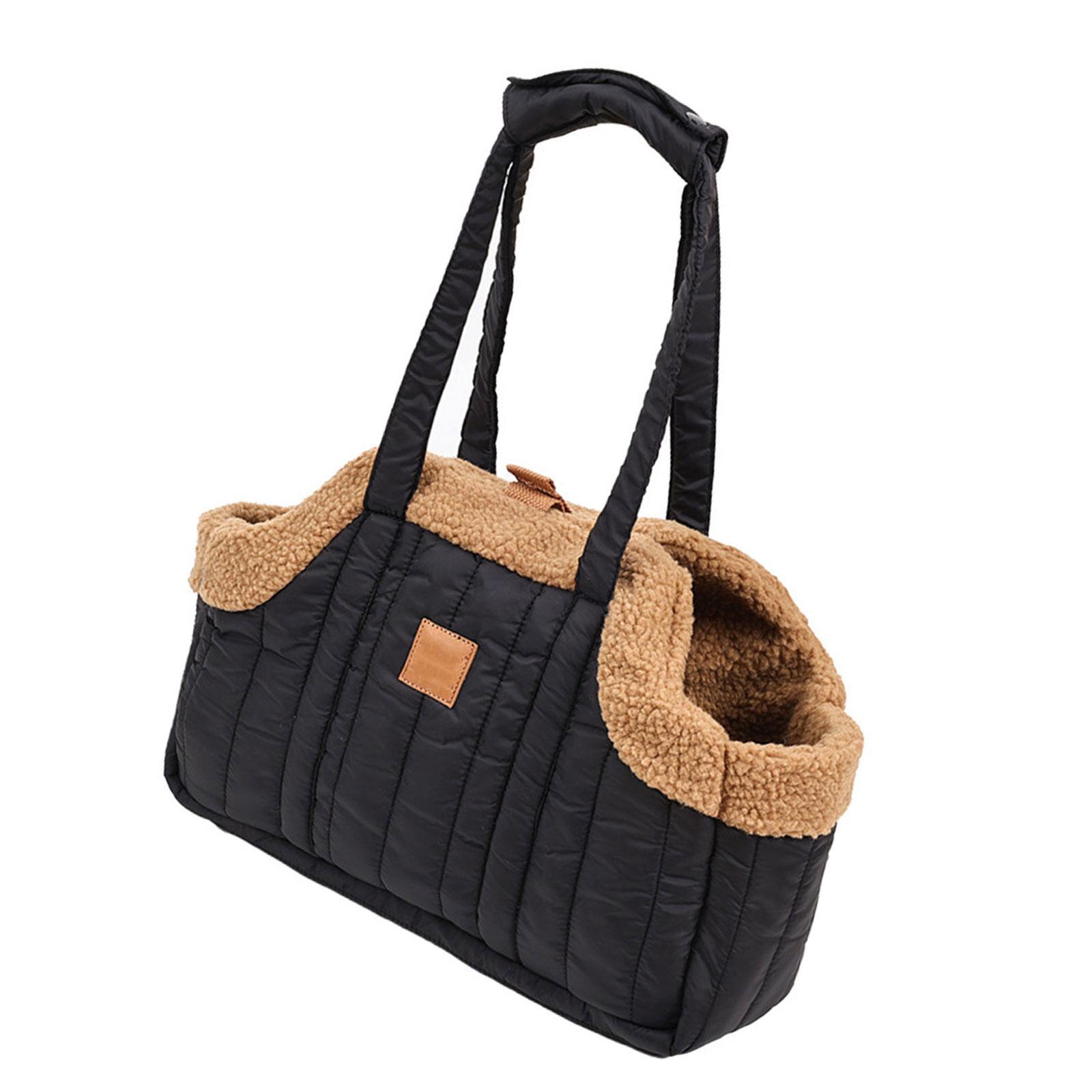 

Кошки в мешке Переноски для щенков Сумка для переноски на плечо для путешествий на открытом воздухе Сумка для осмотра достопримечательностей Ремень безопасности чёрный