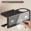 1Pc No-Drill Toilet Paper Holderphone Stand Metal Storage Rack Kitchen Towel Holder Seasoning Bottle Bathroom Wall Roll Paper