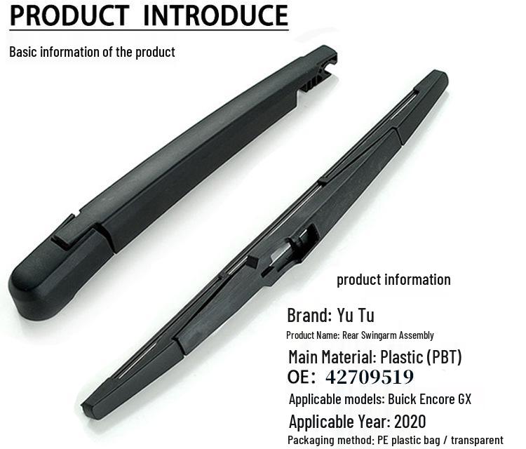 Rear Window Wiper for 2020 Buick Encore GX - OE:42709519