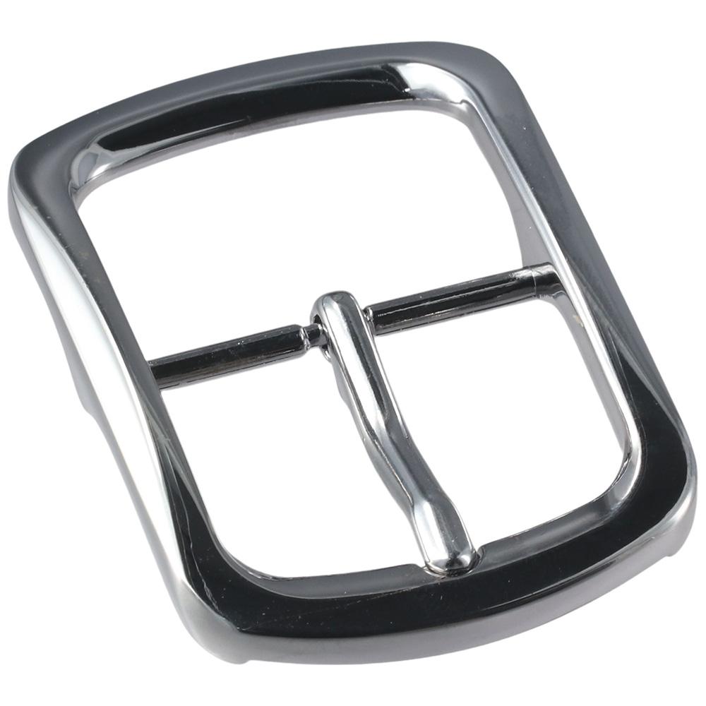 2pcs Rectangular Stainless Steel Belt Buckles Single Prong Belt Buckles  for 1.5 Inch/38mm Belt