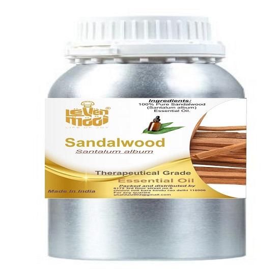 Levenmooi Sandalwood (Santalum album) Pure & Natural Therapeutic Grade Essential Oil Glass