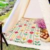 Vintage Floral Meadow Blanket Reversible Flannel Throw for Cottagecore Charm AllSeason Comfort Nostalgic Beauty Gift