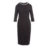 Mojo Cubic Runde Schwarzes Kleid J252xse019