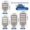 High Power 250W LED Module Street Light Head