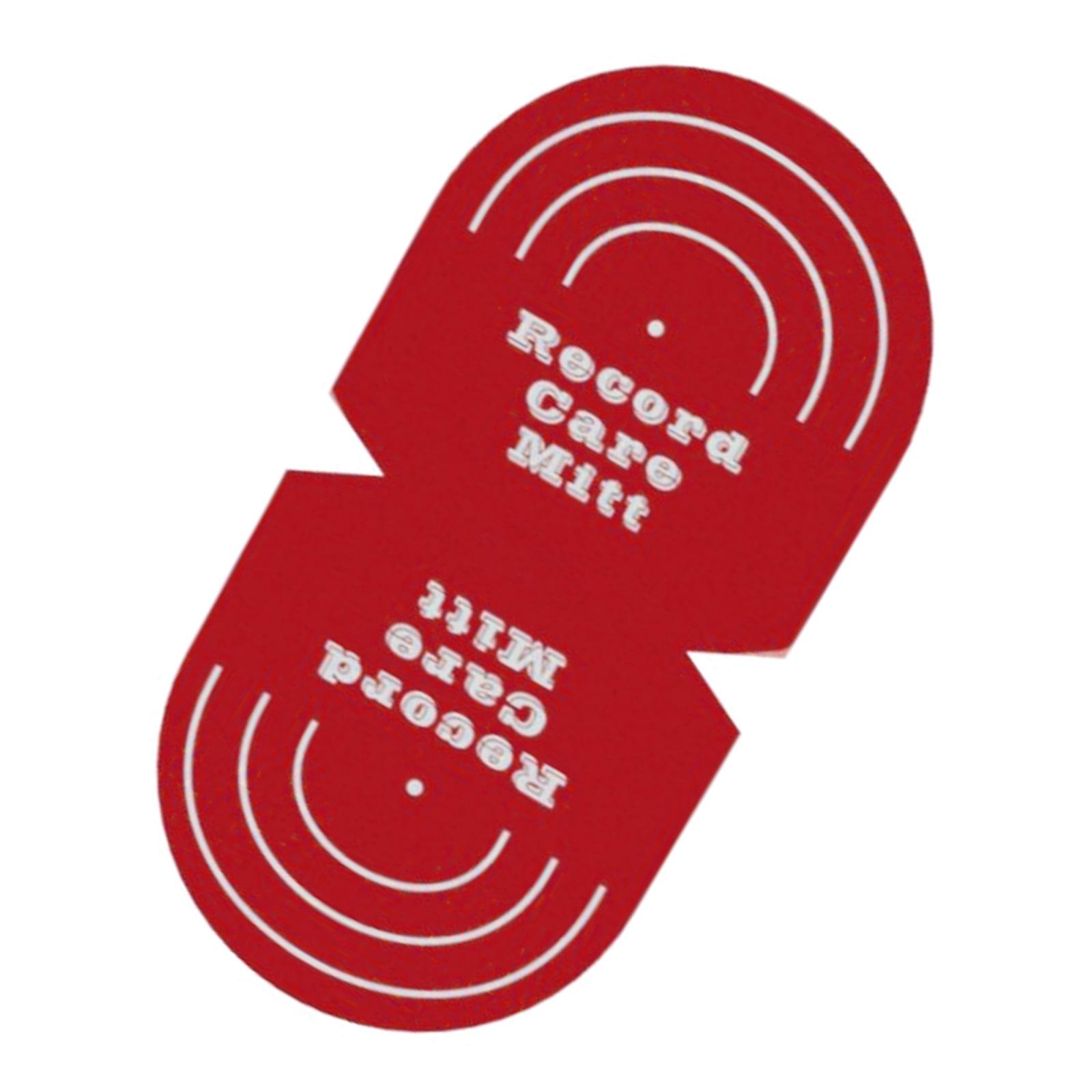 

2 шт. Перчатки для чистки виниловых пластинок, Перчатки для работы с пластинками, Антистатическая защита для работы с и хранения LP красный