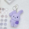 Lovely Cartoon Rabbits Bear Keychain Decors Bag Ornament Stylish Key Adornment Key Holder Suitable for Everyday Use