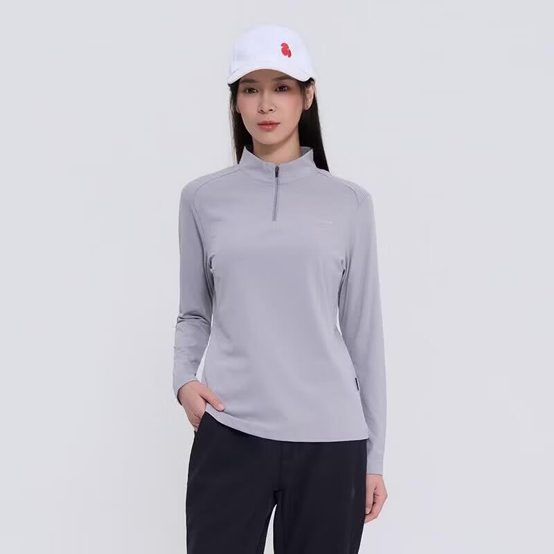 SCALER Women's Stand-Collar Long-Sleeve T-Shirt