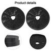 2PCS Kitchen Household Range Hood Activated Carbon Filters 175mm*175mm*35mm Range Hood Activated Carbon Filter