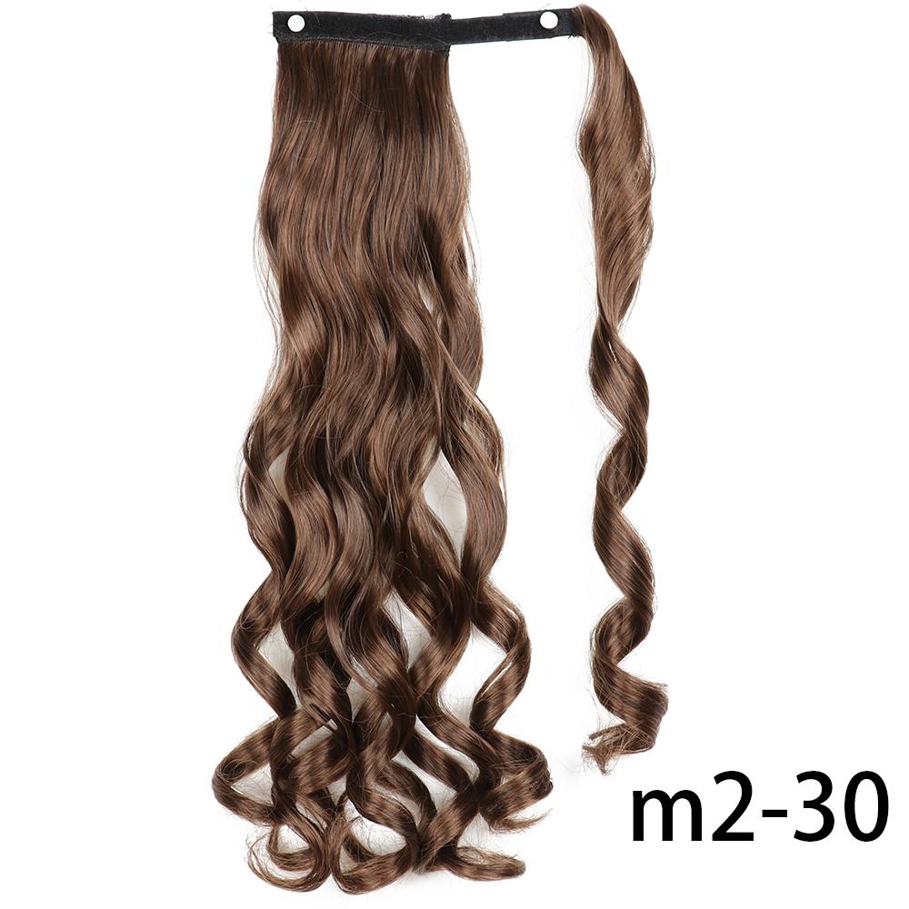 MISS WIG Women Synthetic Long Straight Ponytail Extensions Heat Resistant Hair 22 and 34 Inch Wrap Around Pony Hairpiece for Women