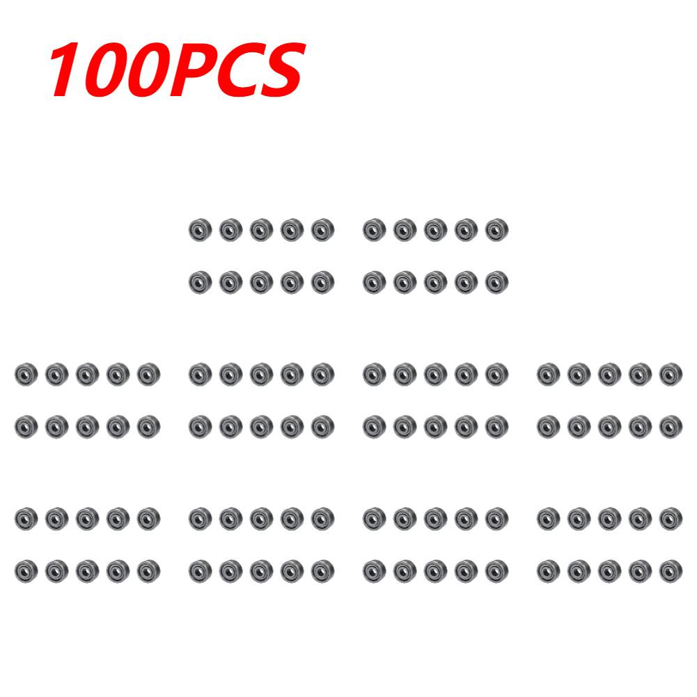 10-100pcs 623ZZ Bearing 623-ZZ Miniature Deep Groove Ball Bearing Carbon Steel Longboard Bearing Deep Groove for Skate 3x10x4mm