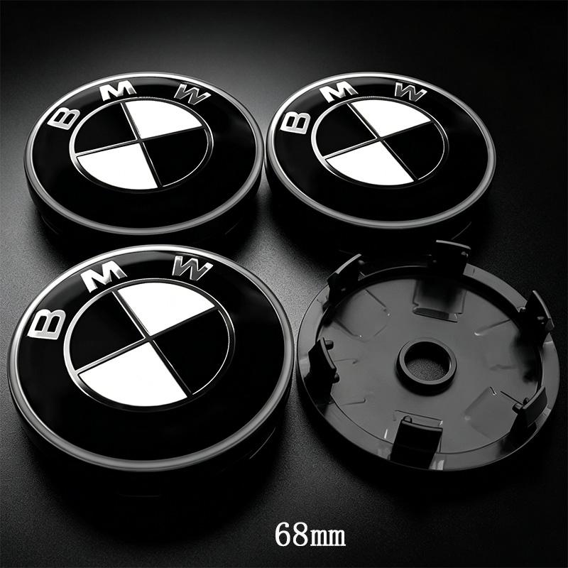 NAZF2 4Pcs 56mm 68mm Car Wheel Center Caps For BMW LOGO E46 E39 E53 E65 E66 E90 G26 X1 X3 X4 X5 X7 F15 G70 G08 G05 G02 F30 F20 F10 F11