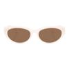 Coach 8456D Cat Eye Sunglasses With Logo Unisex Sunglasses Multicolor 0HC8456D