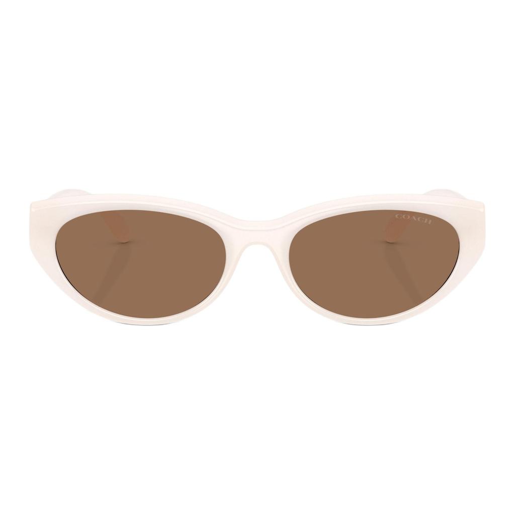Coach 8456D Cat Eye Sunglasses With Logo Unisex Sunglasses Multicolor 0HC8456D