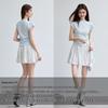 VICTORIA&VERA Ballet Style Bowknot Knit Top
