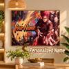 Gaara Naruto Custom Name Diamond Painting Personalized 5D Full Drill DIY Diamond Art Home Decor