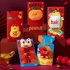 2026 Year of the Horse Plush Red Envelope: Premium Hot Stamped Spring Festival Lucky Money Packet